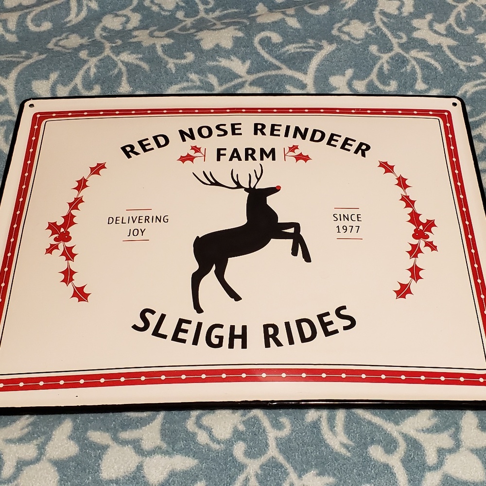 *NEW* Christmas Metal Sign
